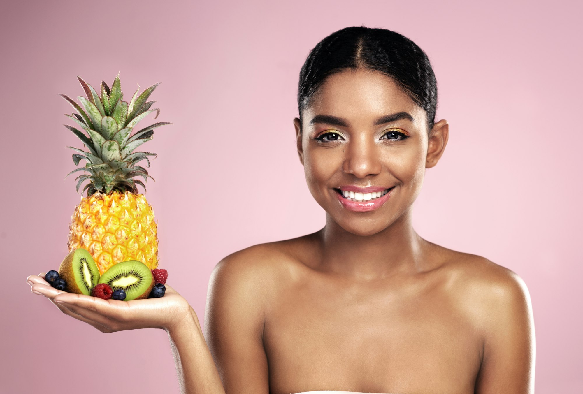 Lets start of that smoothie for radiant skin